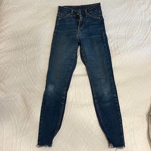 Top Shop Blue Jeans - Jamie - skinny size 24 L30